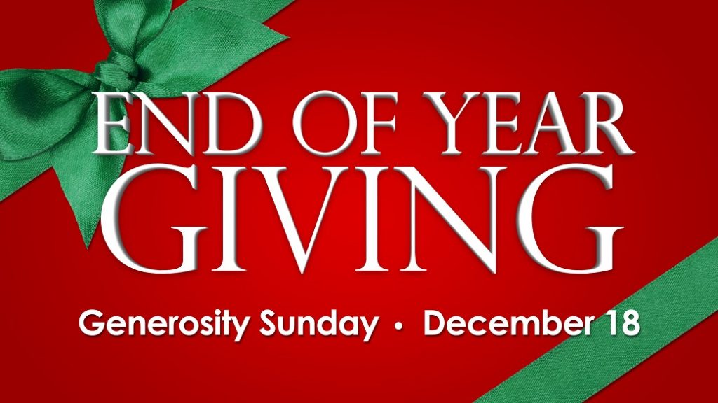 End of Year Giving | Bible Center Church